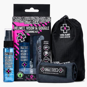 MUC-OFF MOTO VISOR, LENS & GOGGLE CLEANING KIT V2