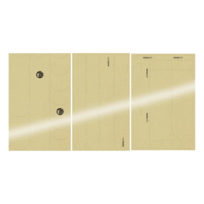 MUCKY NUTZ THE WORKS SKINZ FRAME PROTECTION CLEAR - (BLACK / GLOSS)