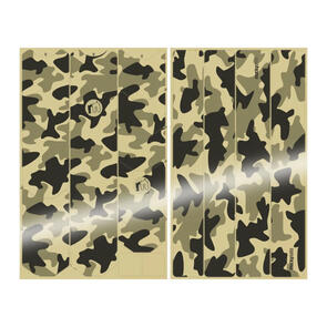 MUCKY NUTZ FULL FRAME SKINZ FRAME PROTECTION CAMO - (BLACK / GLOSS)