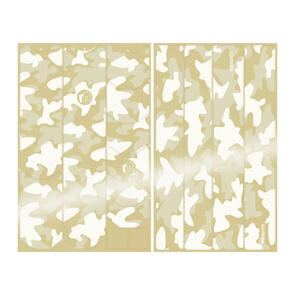 MUCKY NUTZ FULL FRAME SKINZ FRAME PROTECTION CAMO - (WHITE / GLOSS)