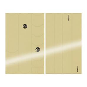 MUCKY NUTZ FULL FRAME SKINZ FRAME PROTECTION CLEAR - (BLACK / GLOSS)