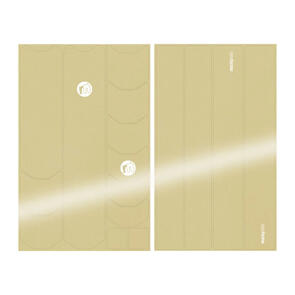 MUCKY NUTZ FULL FRAME SKINZ FRAME PROTECTION CLEAR - (WHITE / GLOSS)