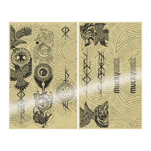 MUCKY NUTZ FULL FRAME SKINZ FRAME PROTECTION VIKING - (BLACK / GLOSS)