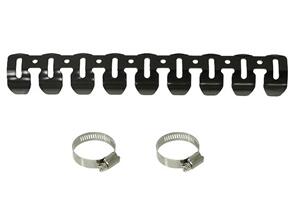 PSYCHIC MX MX-02300 EXHAUST PIPE GUARD ALUMINIUM UNIVERSAL FOR 4 STROKE BIKES PROTECTS HEAD PIPE FROM STONE/ROCKS
