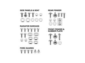 PSYCHIC MX MX12155 BODY PANEL BOLT KIT PSYCHIC YAMAHA WR250F 07-13 YZ250F 06-09 WR450F 07-11 YZ450F 06-09