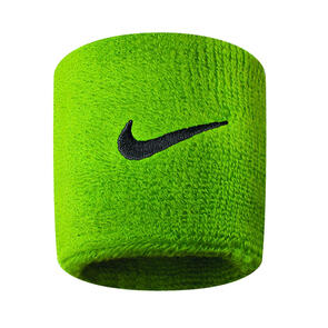 NIKE SWOOSH WRISTBAND ATOMIC GN/BK