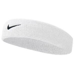 NIKE SWOOSH HEADBAND WHT/BLK