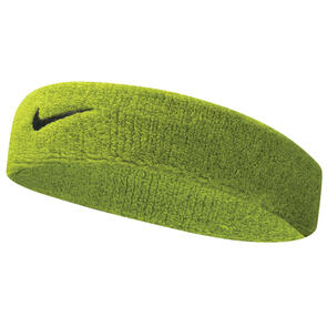 NIKE SWOOSH HEADBAND ATOMIC GRN/BLK