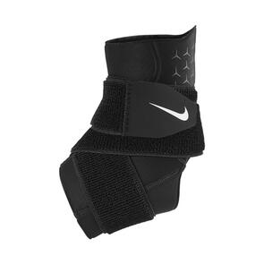 NIKE PRO ANKLE SLEEVE W' STRAP BK/WH