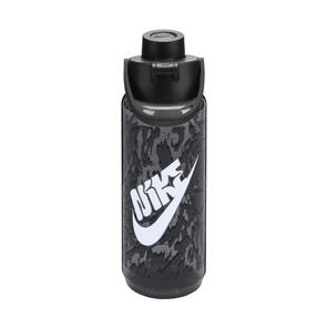 NIKE TR RENEW RECHARGE CHUG BOTTLE - 24OZ - GRAPHIC SMOKE GREY/BLACK/WHITE