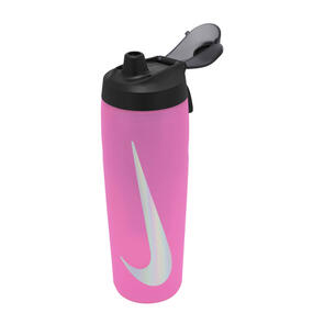 NIKE REFUEL BTLE LOCKING LID 24OZ PK SPELL/BK/SIL IRI