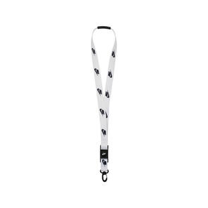 NIKE CLUB STANDARD LANYARD WHITE/BLACK/WHITE