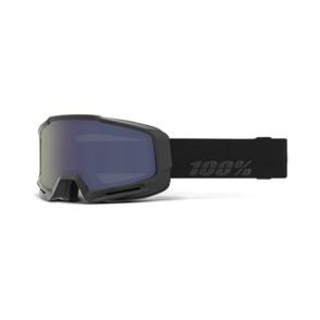 100% OKAN GOGGLE MATTE BLACK - HIPER MIRROR WHITE