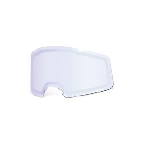 100% OKAN REPL LENS - HIPER DUAL PANE MIRROR SILVER FLASH