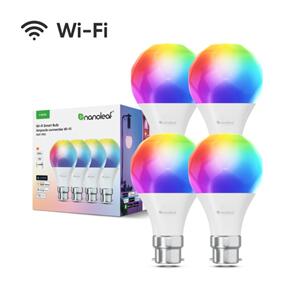 NANOLEAF ESSENTIALS SMART BULB B22 (WI-FI) - 4 PACK