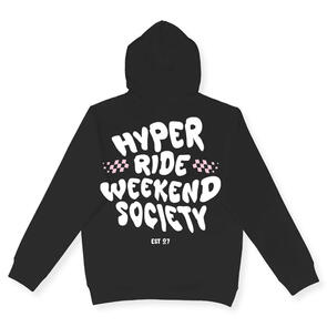 WEEKEND SOCIETY WARPED HOOD BLACK