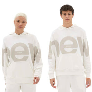 NEW BALANCE ATHLETICS UNISEX OUT OF BOUNDS HOODIE BLANCO