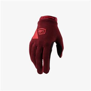 100% RIDECAMP WOMEN'S GLOVES BRICK 