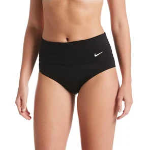 NIKE SWIM WOMENS ESSENTIAL HIGH WAIST FULL BOTTOM BLACK