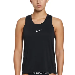 NIKE SWIM WOMENS EFFORTLESS ESSENTIAL TANK TOP BLACK