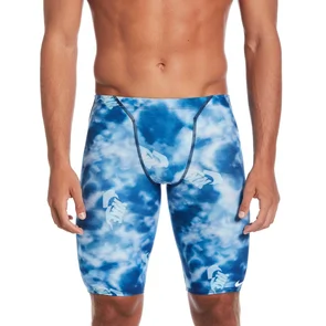 NIKE SWIM HYDRASTRONG MULTI PRINT JAMMER BLUE