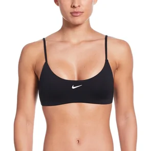 NIKE SWIM WOMENS ESSENTIAL BRALETTE BIKINI TOP BLACK
