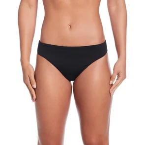 NIKE SWIM WOMENS ESSENTIAL HIPSTER BIKINI BOTTOM BLACK