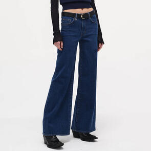 NEUW EVA WIDE INDIGO MUSE - MID INDIGO
