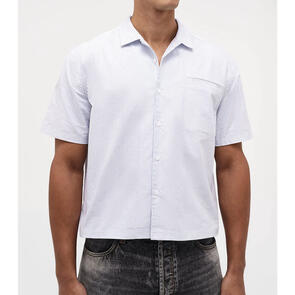 NEUW STRIPE SS MOD SHIRT FRENCH NAVY STRIPE