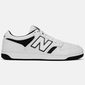 NEW BALANCE 480 WHITE WITH BLACK D