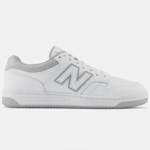 NEW BALANCE 480 WHITE WITH GREY MATTER