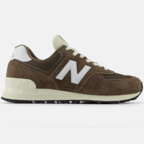 NEW BALANCE 574 DARK MUSHROOM WITH ANGORA AND BLACK D