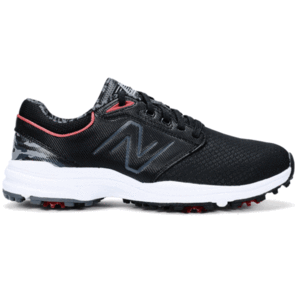 NEW BALANCE GOLF 2010 BLACK CAMO RED 4E
