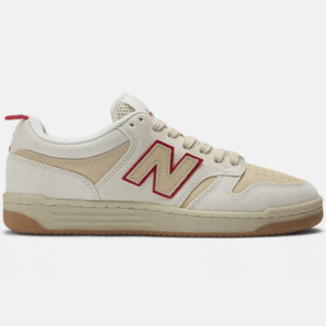 NEW BALANCE NUMERIC X CHOCOLATE SKATEBOARDS 480 SEA SALT RED