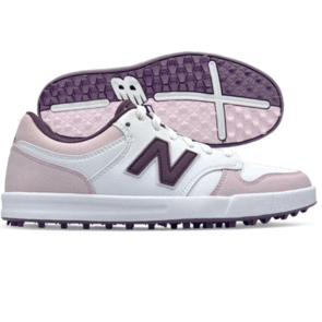 NEW BALANCE WOMENS 480 GOLF SL  WHITE / LIGHT PINK