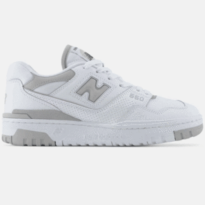 NEW BALANCE WOMENS 550 WHITE RAIN CLOUD B