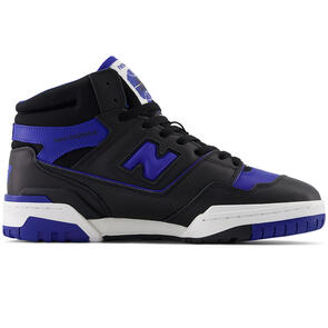 NEW BALANCE 650 BLACK WITH TEAM ROYAL AND WHITE