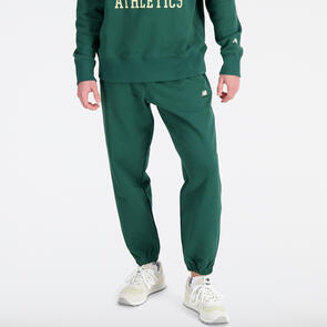 NEW BALANCE ATHLETICS REMASTERED FRENCH TRACKPANTS NIGHTWATCH GREEN