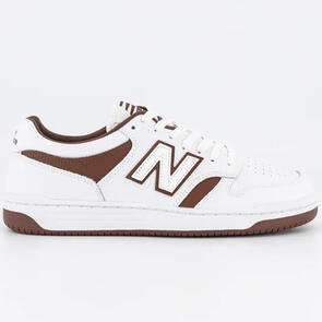 NEW BALANCE BB480 WHITE BROWN D