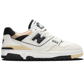 NEW BALANCE BB550 WHITE BLACK GOLD