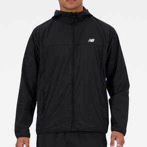 NEW BALANCE ATHLETICS WOVEN JACKET BLACK