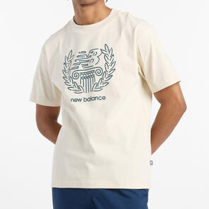 NEW BALANCE DEBUT SCULPTURE T-SHIRT LINEN