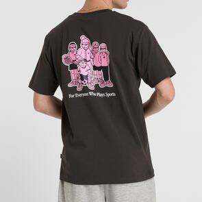 NEW BALANCE FACE OKA SPORT T-SHIRT BLACK