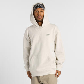 NEW BALANCE NUMERIC FRENCH TERRY HOODIE OAT HEATHER