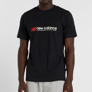 NEW BALANCE PROFESSIONAL ATHLETICS T-SHIRT BLACK