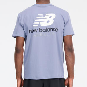 NEW BALANCE SPORT ESSENTIALS PREMIUM COTTON TEE ARCTIC GREY