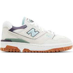 NEW BALANCE WOMENS 550 SEA SALT WINTER FOG VARSITY GOLD TOBACCO B