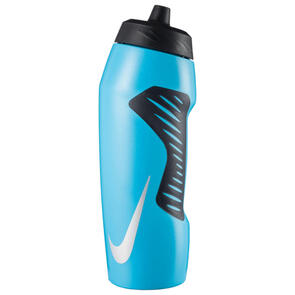 NIKE HYPERFUEL WATER BOTTLE - 32OZ - BLUE FURY/BLACK/BLACK/MULTI