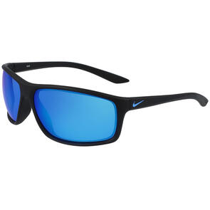 NIKE SUNGLASSES ADRENALINE P EV1114/66/MT BLACK/POLAR GREY W BLUE