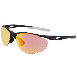 NIKE SUNGLASSES AERIAL M DZ7354/69/BLACK/RED MIRROR